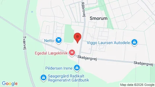 Lejligheder til leje i Smørum - kort over placeringen
