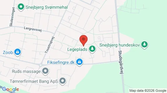 Lejligheder til leje i Herning - kort over placeringen