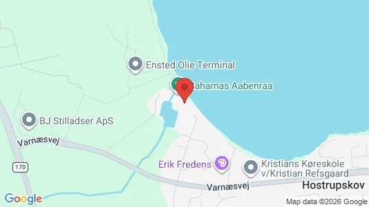 Lejligheder til leje i Aabenraa - kort over placeringen