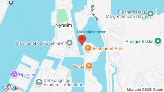 Lejligheder til salg i København K - kort over placeringen