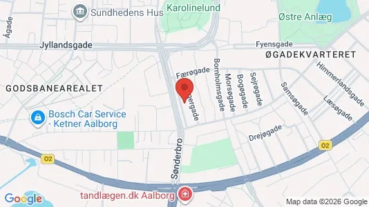 Lejligheder til salg i Aalborg Centrum - Foto fra Google Street View
