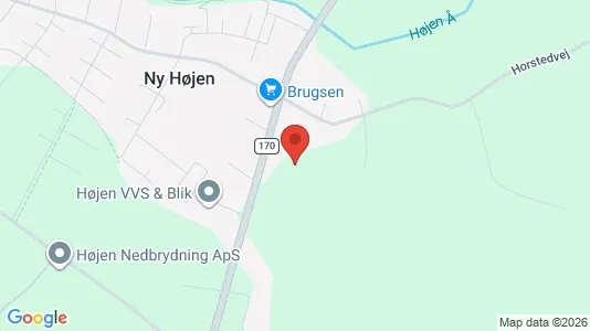 Lejligheder til leje i Vejle Centrum - kort over placeringen