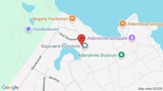 Lejligheder til salg i Bagsværd - kort over placeringen