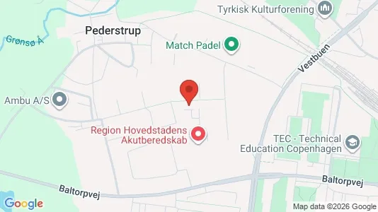 Lejligheder til leje i Ballerup - kort over placeringen