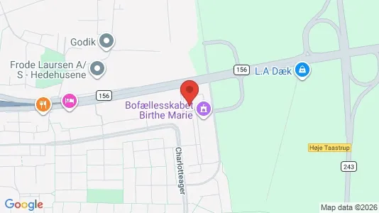 Lejligheder til leje i Hedehusene - Foto fra Google Street View
