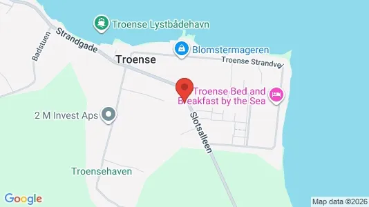 Lejligheder til leje i Svendborg - kort over placeringen