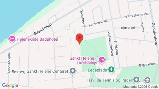Lejligheder til salg i Tisvildeleje - kort over placeringen