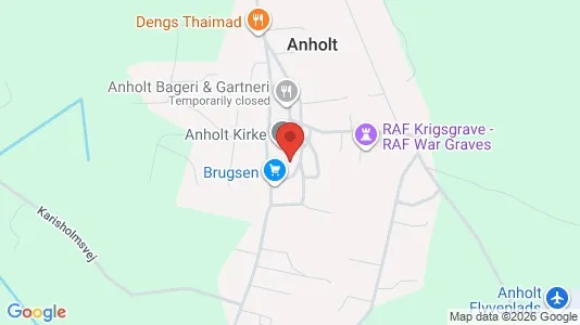 Lejligheder til salg i Anholt - Foto fra Google Street View