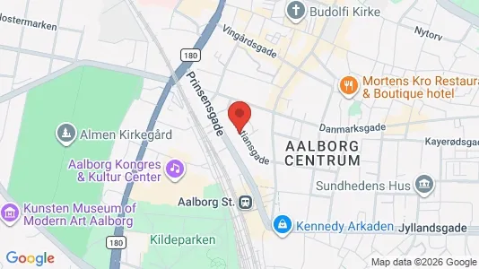 Lejligheder til leje i Aalborg Centrum - Foto fra Google Street View