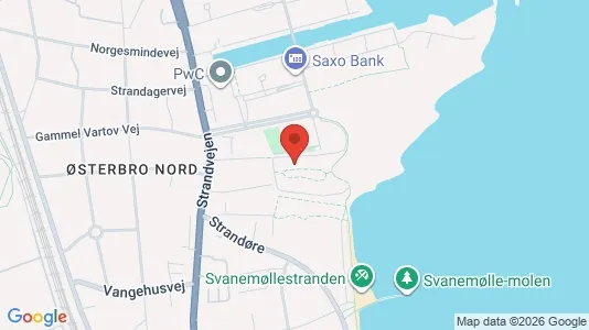 Lejligheder til leje i Hellerup - kort over placeringen
