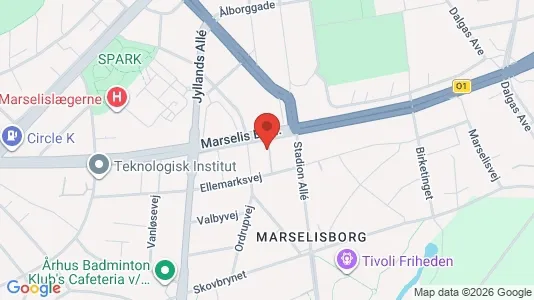 Lejligheder til salg i Århus C - Foto fra Google Street View