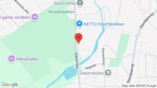 Lejligheder til leje i Odense SV - kort over placeringen