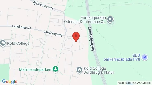 Lejligheder til leje i Odense S - kort over placeringen
