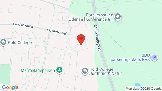 Lejligheder til leje i Odense S - kort over placeringen