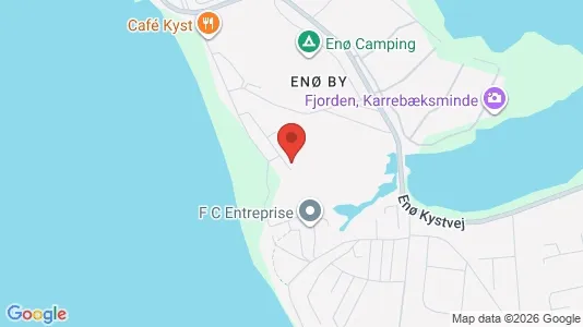 Lejligheder til leje i Karrebæksminde - kort over placeringen