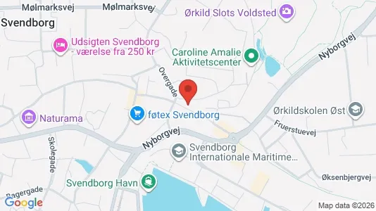 Lejligheder til leje i Svendborg - Foto fra Google Street View