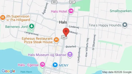 Lejligheder til salg i Hals - Foto fra Google Street View