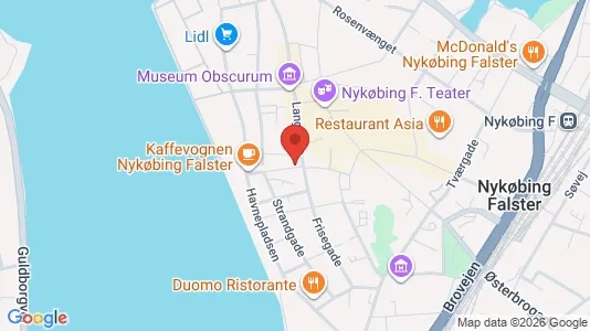 Lejligheder til salg i Nykøbing Falster - Foto fra Google Street View