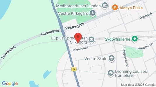 Lejligheder til leje i Silkeborg - Foto fra Google Street View
