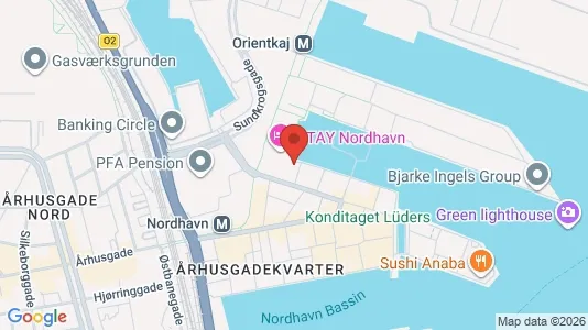 Lejligheder til leje i Nordhavn - Foto fra Google Street View