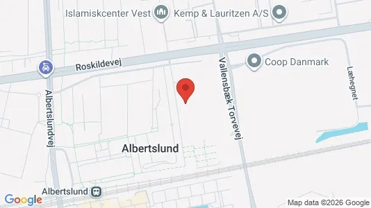 Lejligheder til leje i Albertslund - Foto fra Google Street View