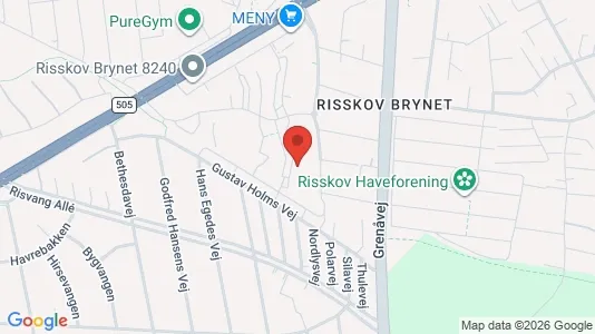 Lejligheder til leje i Risskov - Foto fra Google Street View