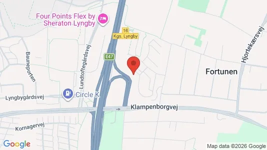 Lejligheder til leje i Kongens Lyngby - Foto fra Google Street View