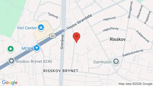 Lejligheder til leje i Risskov - Foto fra Google Street View