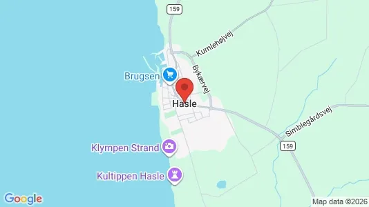 Rækkehuse til salg i Hasle - Foto fra Google Street View