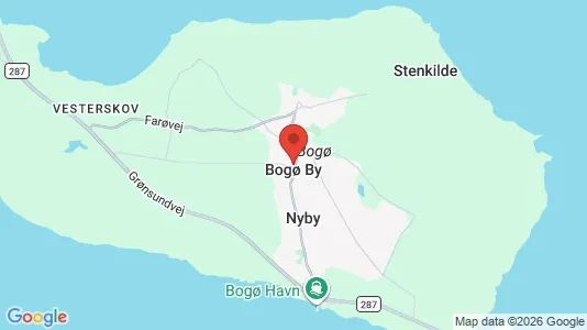 Lejligheder til salg i Bogø By - Foto fra Google Street View