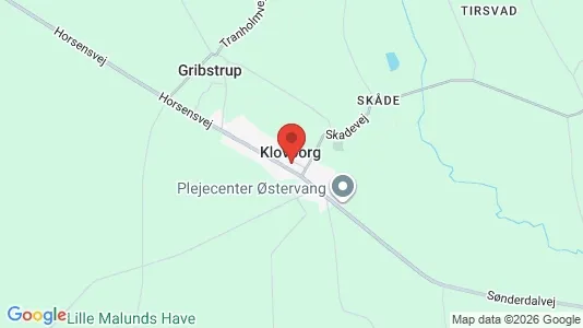 Huse til salg i Klovborg - Foto fra Google Street View