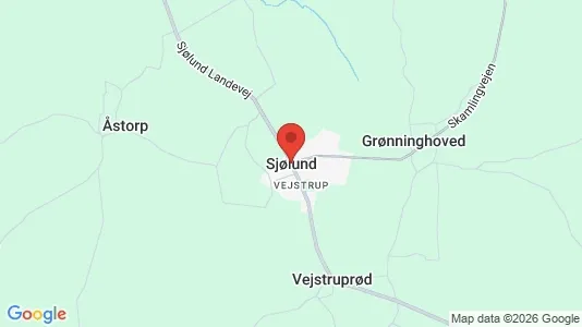 Sommerhuse til salg i Sjølund - Foto fra Google Street View