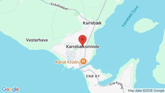 Huse til salg i Karrebæksminde - Foto fra Google Street View