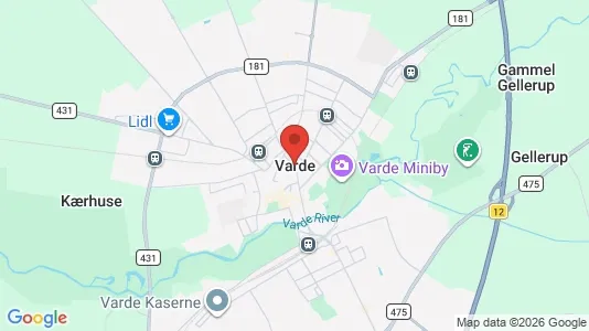 Huse til salg i Varde - Foto fra Google Street View