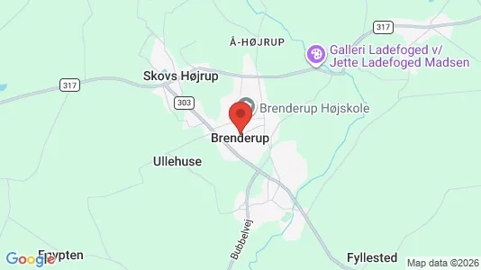 Sommerhuse til salg i Brenderup Fyn - Foto fra Google Street View