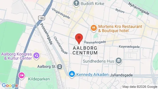 Andelsboliger til salg i Aalborg Centrum - Foto fra Google Street View