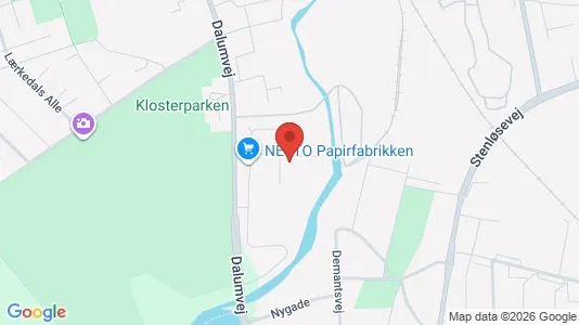 Lejligheder til leje i Odense SV - kort over placeringen