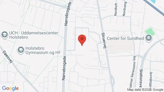 Værelser til leje i Holstebro - Foto fra Google Street View