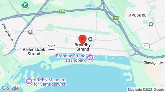 Huse til salg i Brøndby Strand - Foto fra Google Street View