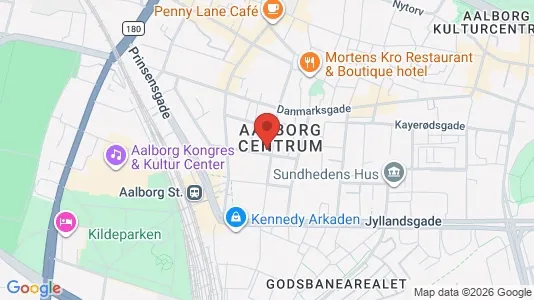Lejligheder til salg i Aalborg Centrum - Foto fra Google Street View