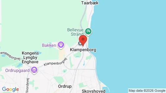 Huse til salg i Klampenborg - Foto fra Google Street View