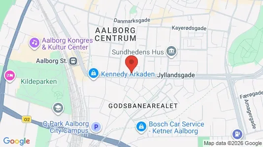 Lejligheder til salg i Aalborg Centrum - Foto fra Google Street View