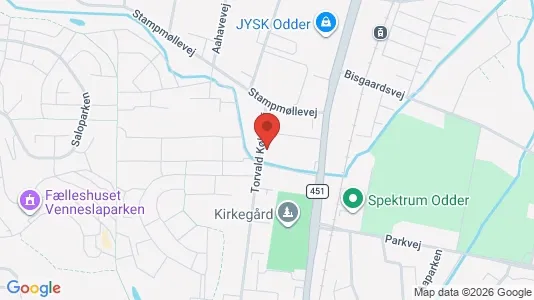 Lejligheder til salg i Odder - Foto fra Google Street View