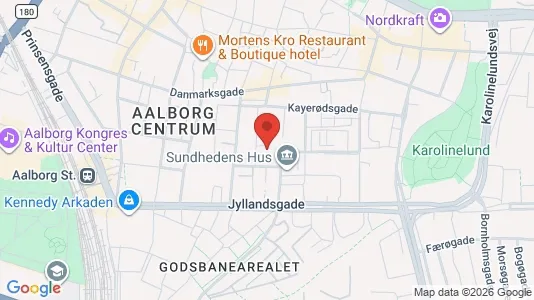 Lejligheder til salg i Aalborg Centrum - Foto fra Google Street View