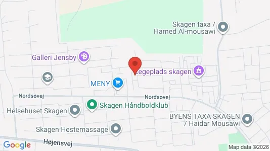 Andelsboliger til salg i Skagen - Foto fra Google Street View