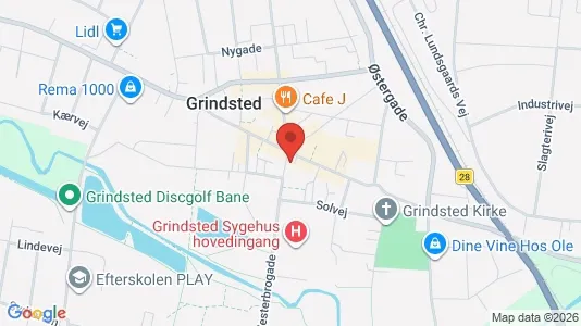 Værelser til leje i Grindsted - Foto fra Google Street View