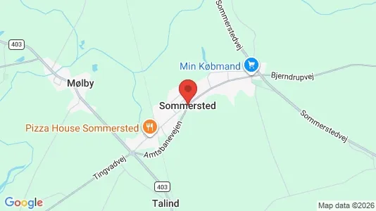 Huse til salg i Sommersted - Foto fra Google Street View