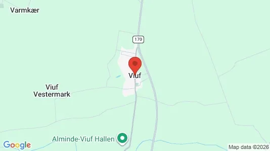 Huse til salg i Viuf - Foto fra Google Street View