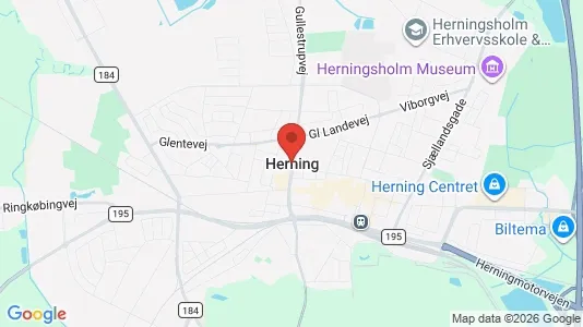 Huse til salg i Herning - Foto fra Google Street View