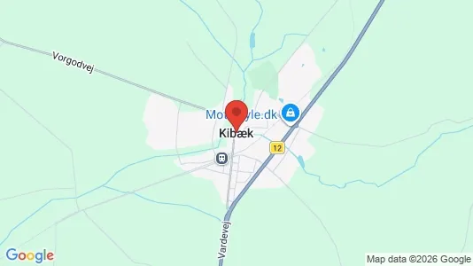 Huse til salg i Kibæk - Foto fra Google Street View